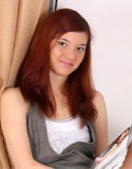 Sweet Ekaterina does not have big tits but she shaved pussy so her boyfriend could enjoy full of it.
